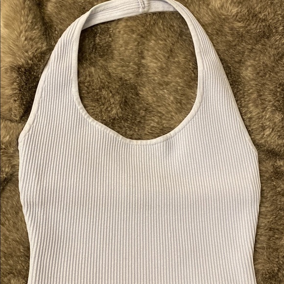 Aritzia Tops - Aritzia Babaton sculpt knit halter top (worn once)